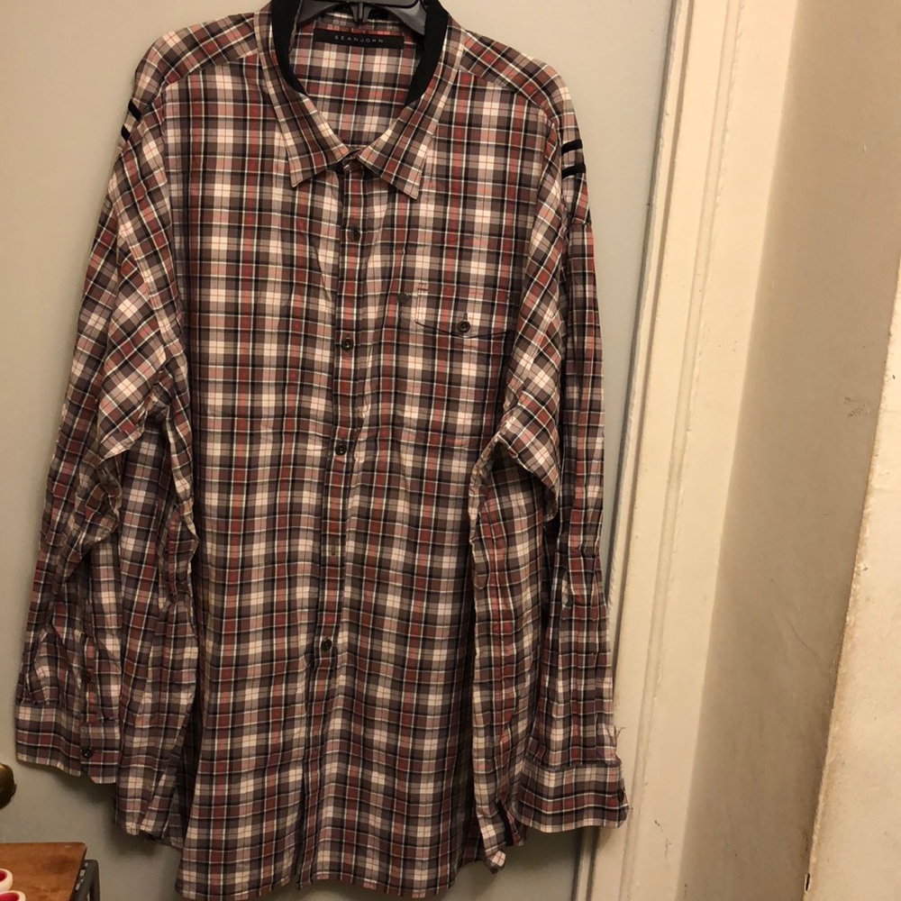 Sean JOHN 4XB Cotton Shirt. Preowned
